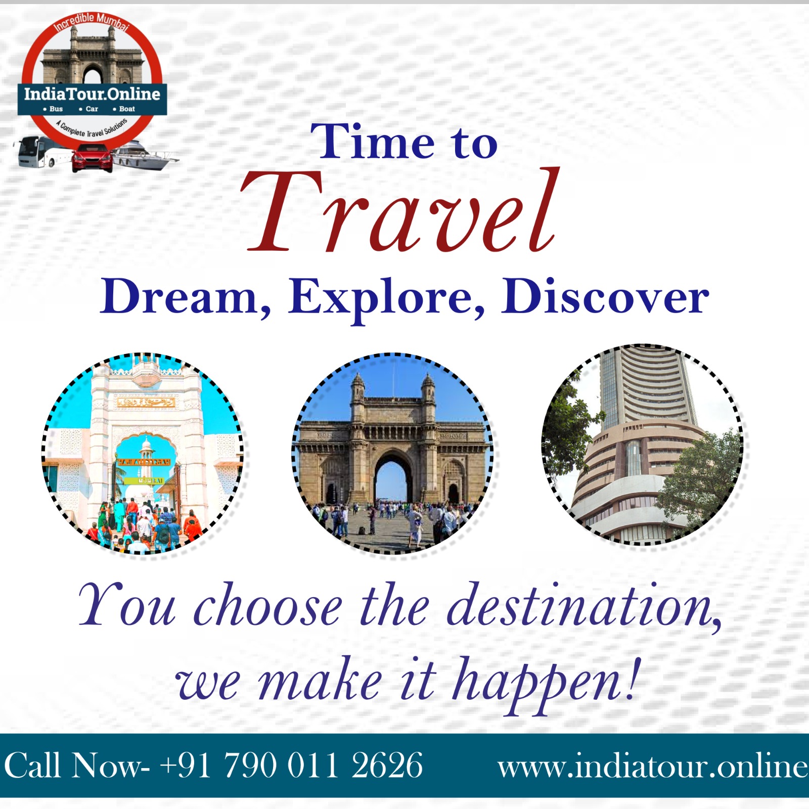 Mumbai Darshan Bus from Sion | Mumbai Darshan Bus from Mumbai Central | Mumbai Darshan Bus from Dadar