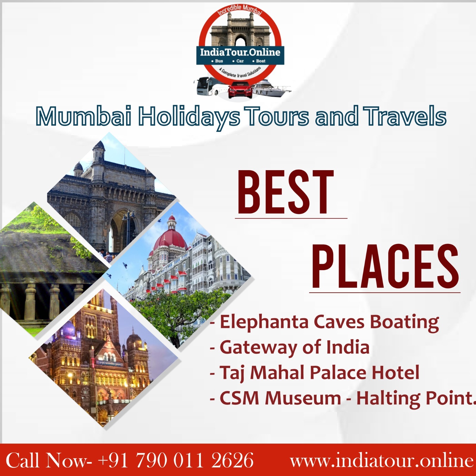 Explore the Best Places in Mumbai with Mumbai Holidays Tours and Travels!