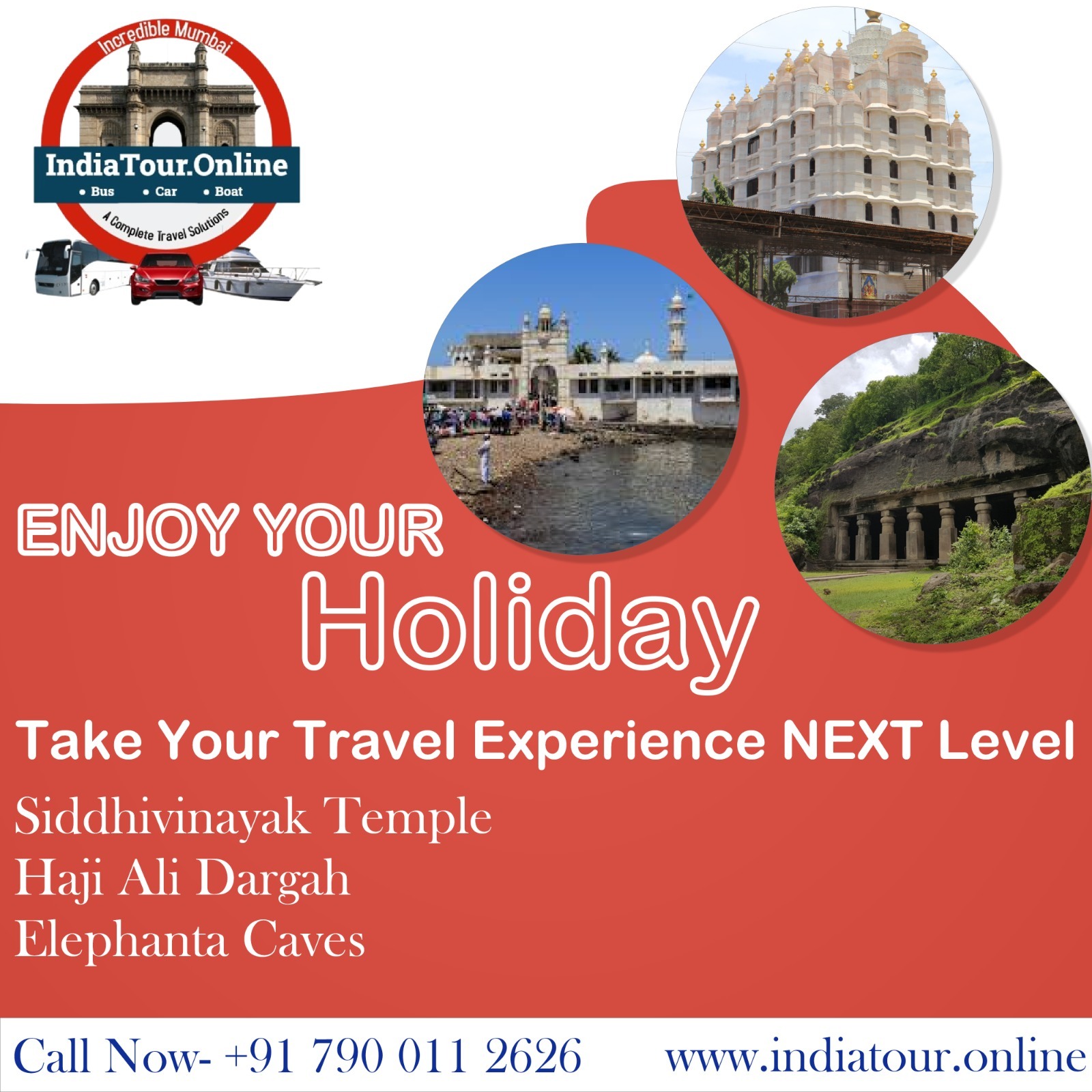 Enjoy Your Holiday with India Tour Online!